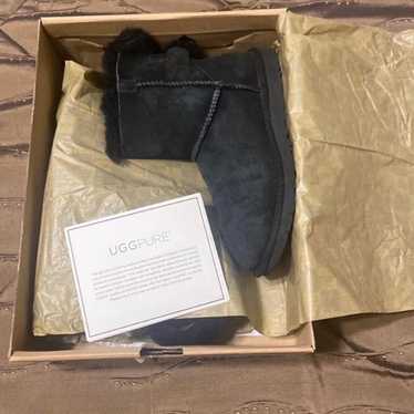 UGG Mini Bailey Bow Boots BLACK