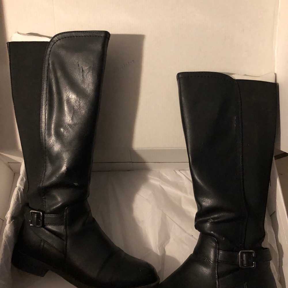 Nine West riding boots size ( 9  1 / 2 ) black - image 10