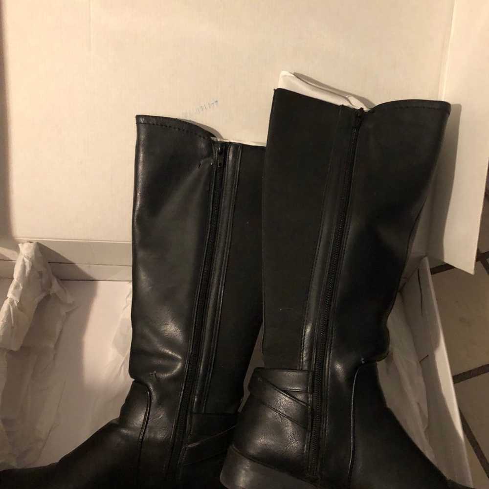 Nine West riding boots size ( 9  1 / 2 ) black - image 11