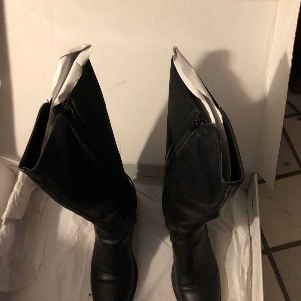 Nine West riding boots size ( 9  1 / 2 ) black - image 3