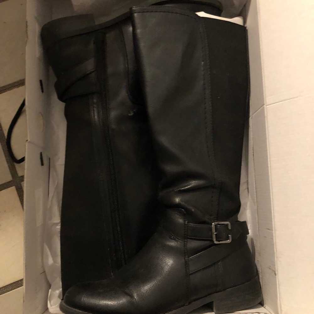 Nine West riding boots size ( 9  1 / 2 ) black - image 9