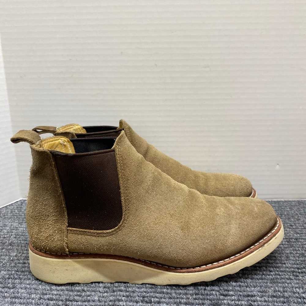 Red wing slip on nubuck chelsea boot 10 - image 1