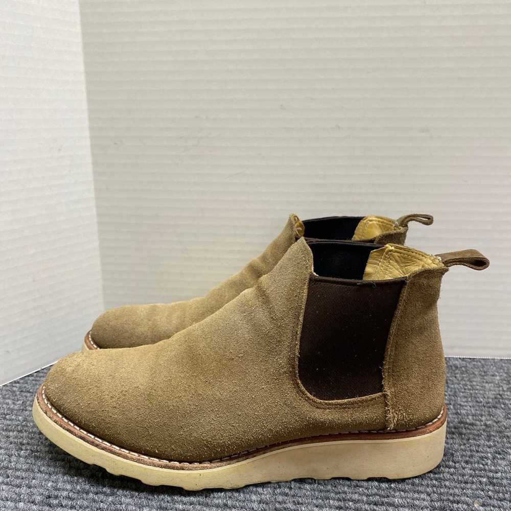 Red wing slip on nubuck chelsea boot 10 - image 3