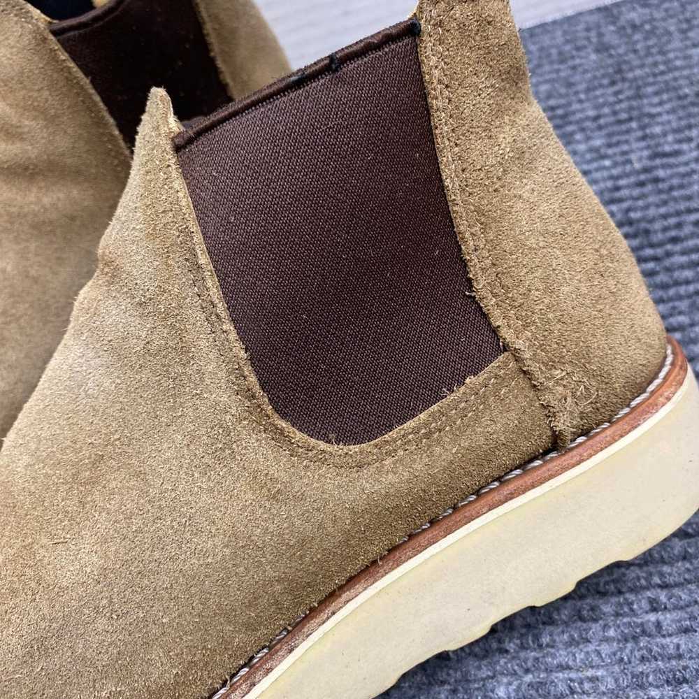 Red wing slip on nubuck chelsea boot 10 - image 7