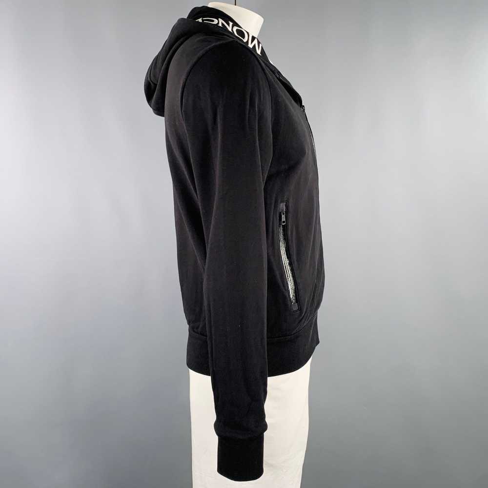 Moncler Black Cotton Hoodie Jacket - image 3