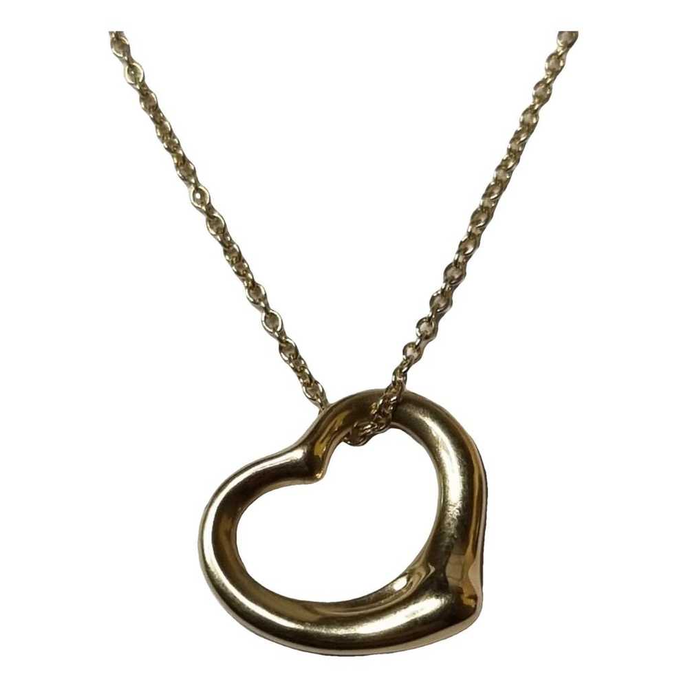 Tiffany & Co Elsa Peretti yellow gold necklace