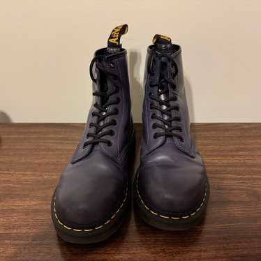 Purple Smooth Leather Dr. Martens