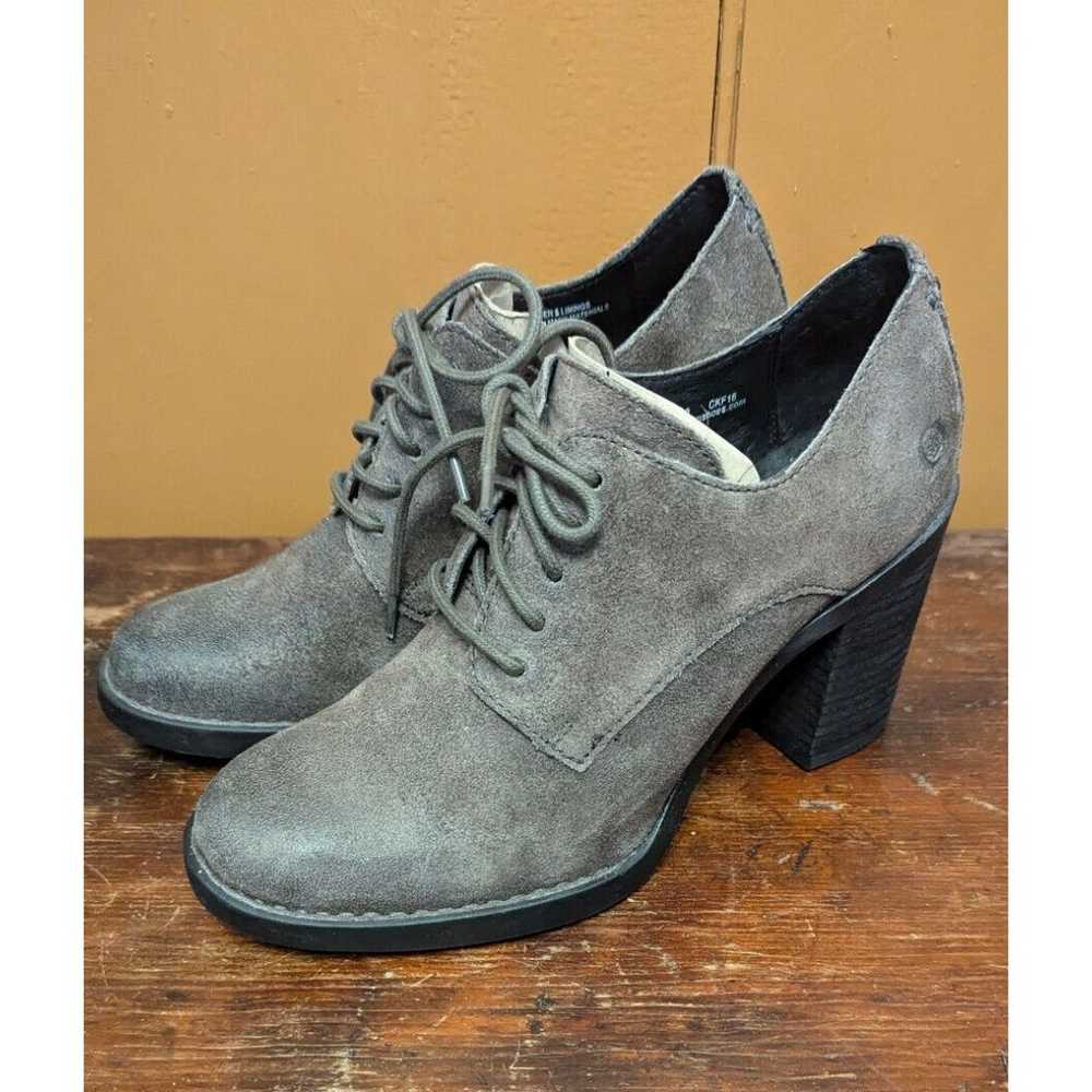 Born Jolene Ankle Boots Oxford Shoes Women’s Sz 8… - image 1