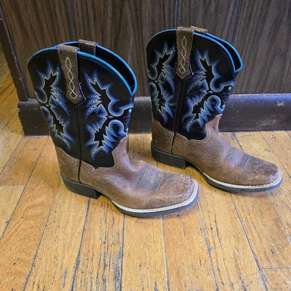 Cowboy Boots Ariat Tombstone size 13 kids - image 1