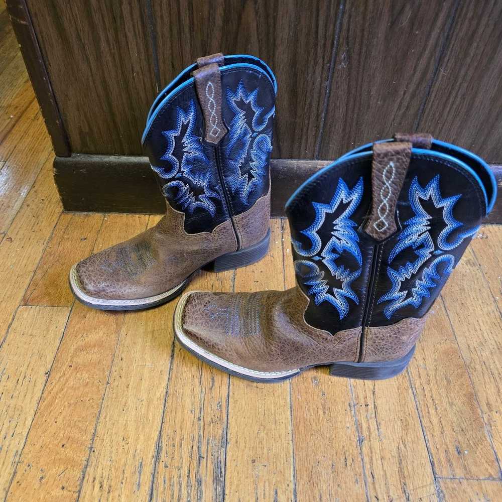 Cowboy Boots Ariat Tombstone size 13 kids - image 4