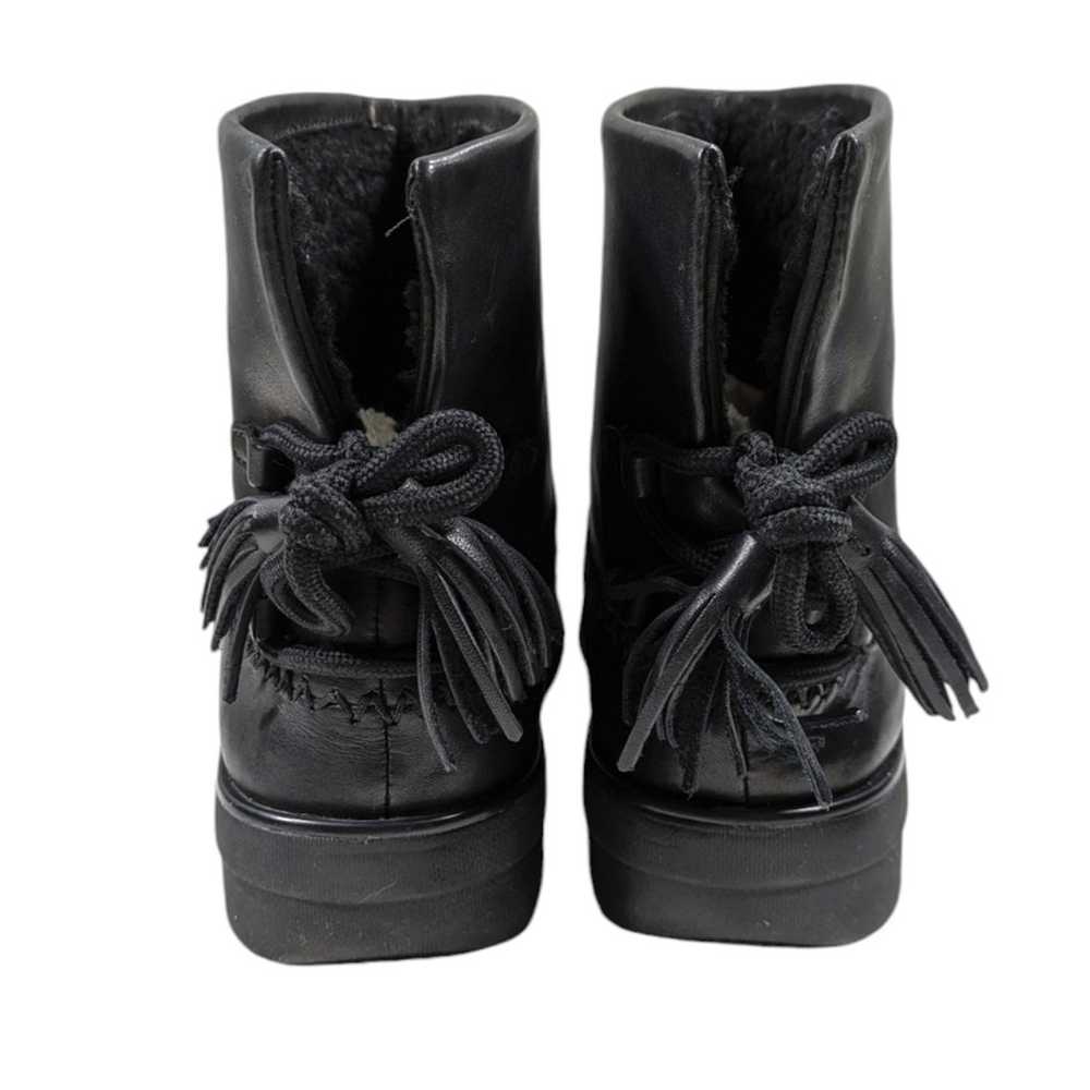 FitFlop Waterproof MUKLUK Leather Tassel Booties … - image 11