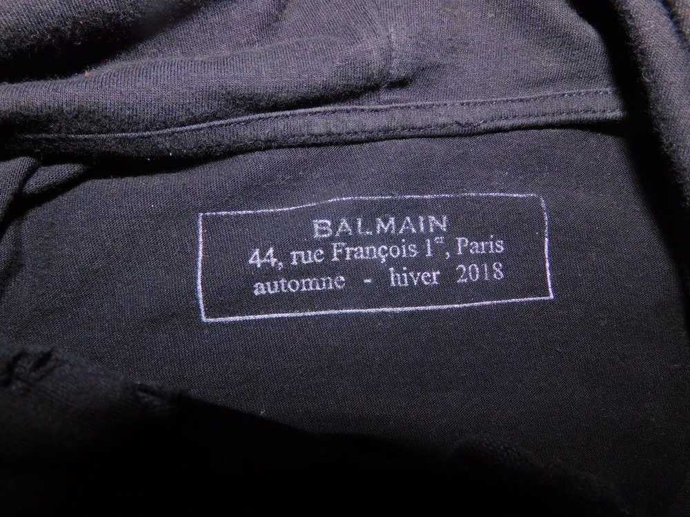 Balmain Balmain galaxy logo hoodie - image 4