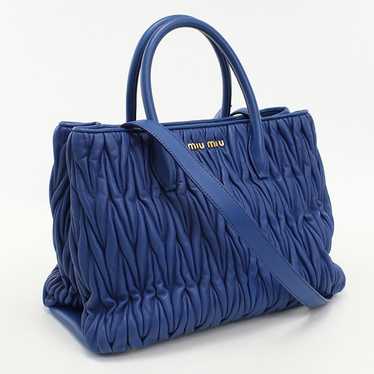 MIUMIU(OUTLET) RN1047 Tote Bag Materasse 2WAY Tot… - image 1