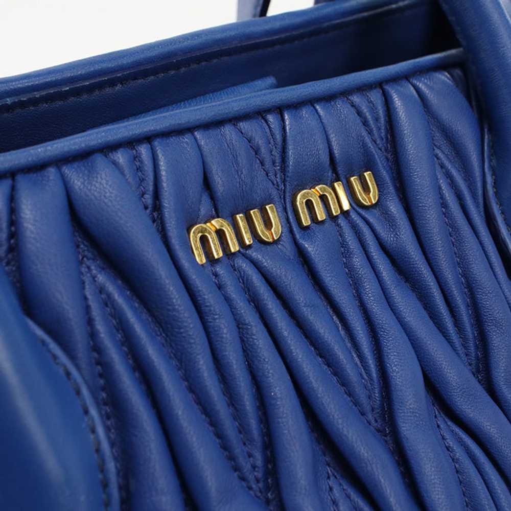 MIUMIU(OUTLET) RN1047 Tote Bag Materasse 2WAY Tot… - image 5