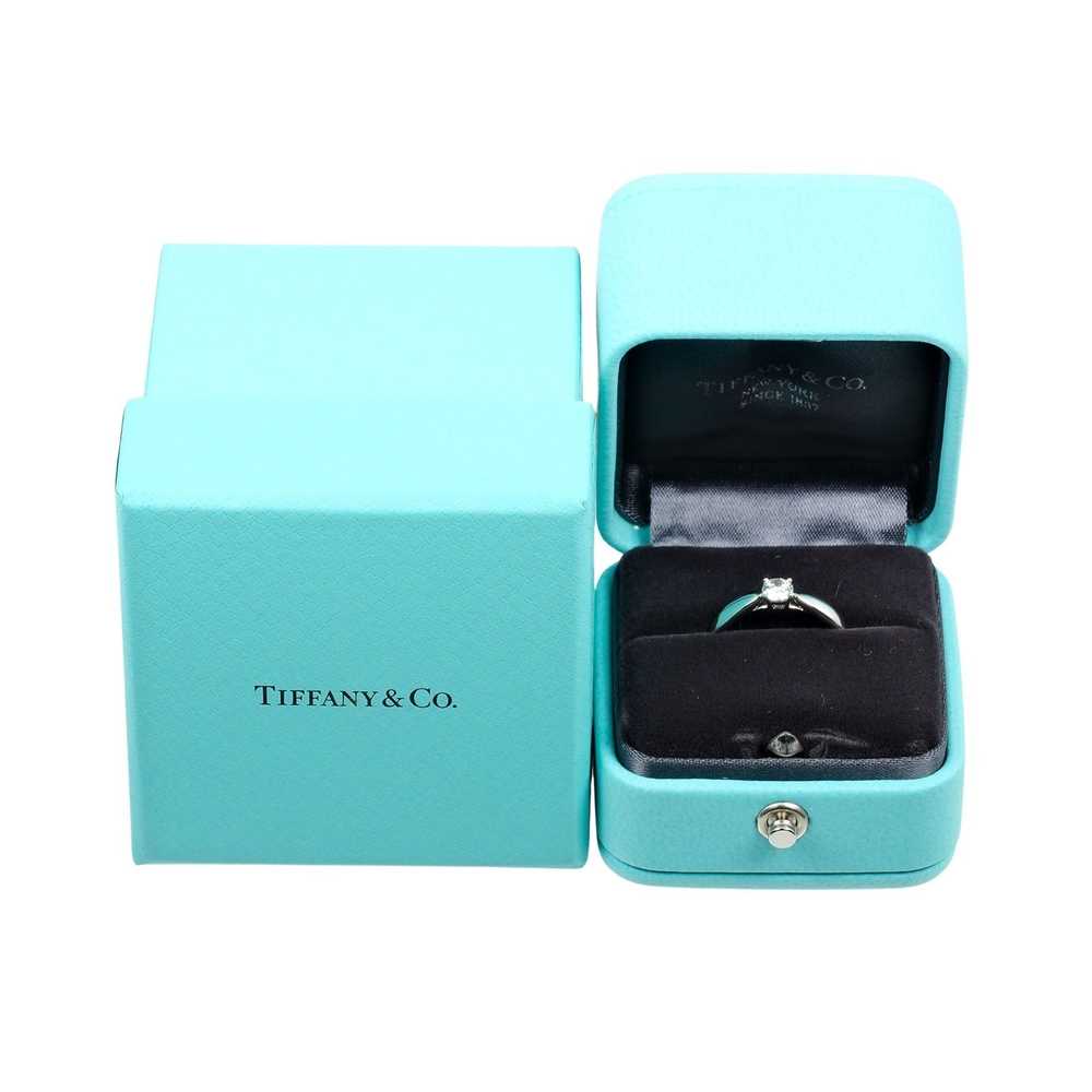 TIFFANY&Co. Ring 0.25ct VVS1/H/3EX Pt950Platinum,… - image 10