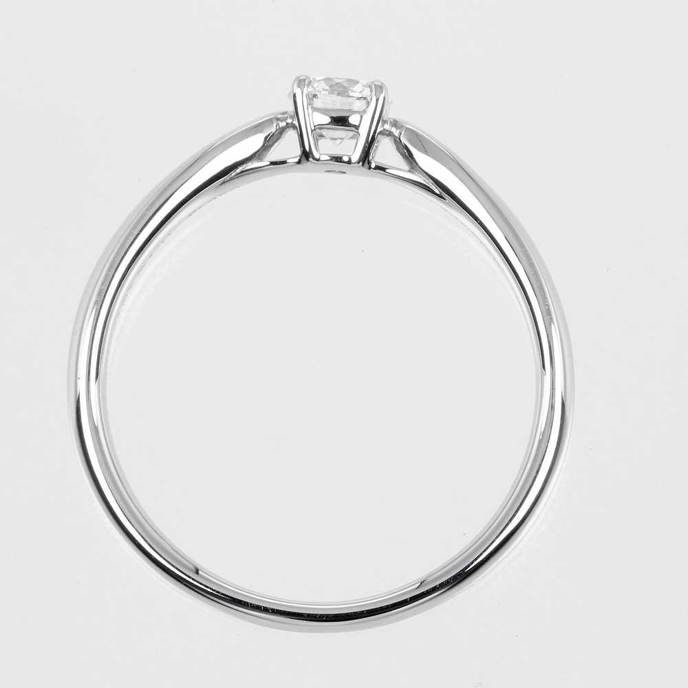 TIFFANY&Co. Ring 0.25ct VVS1/H/3EX Pt950Platinum,… - image 7