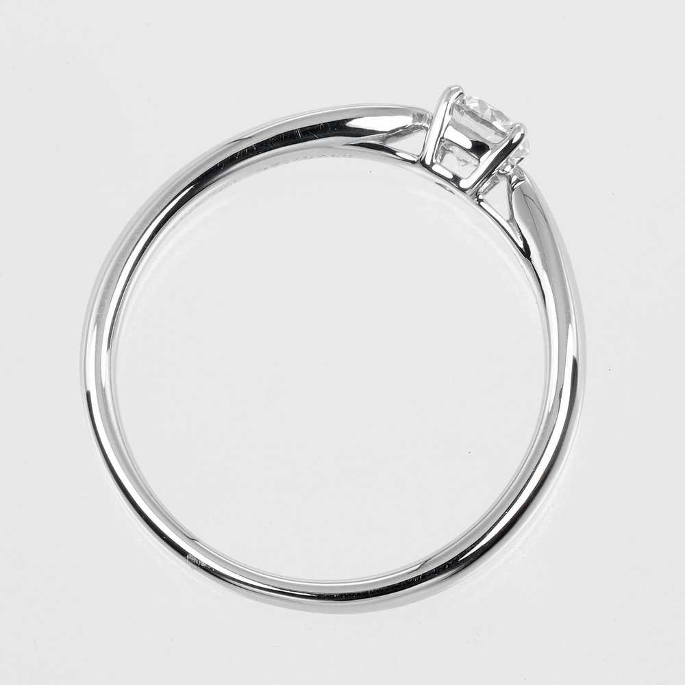 TIFFANY&Co. Ring 0.25ct VVS1/H/3EX Pt950Platinum,… - image 8