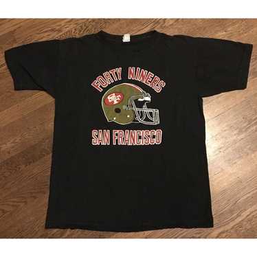 Hanes vintage 70s san francisco 49ers t shirt Med… - image 1