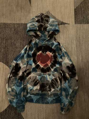 Amiri Amiri Heart Tye-die hoodie Xs