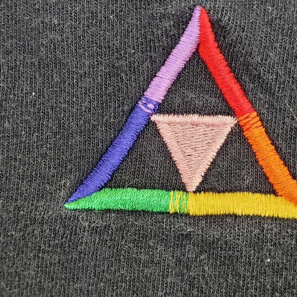 Vintage Vintage Rainbow Triangle Tank-Top Large 2… - image 11