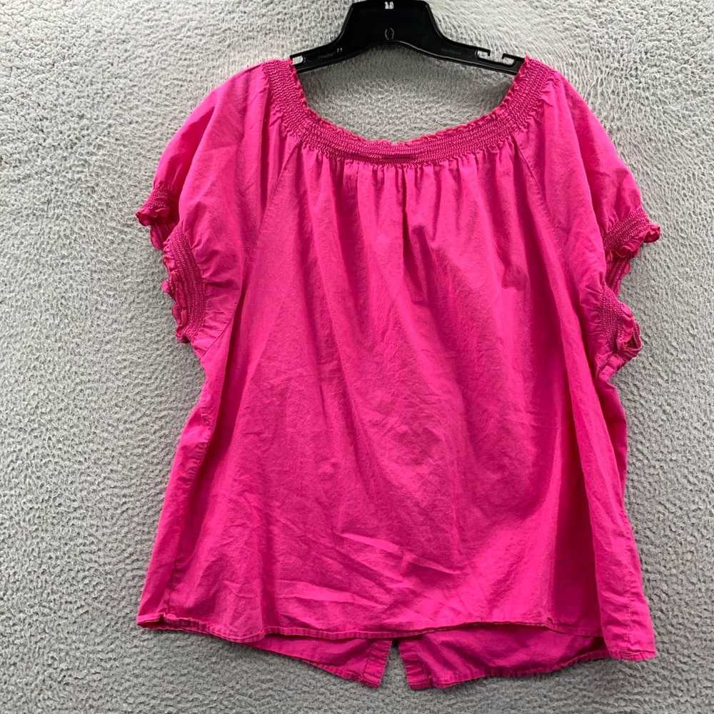 Vintage Pink Short Sleeve Top Caribbean Joe Women… - image 2