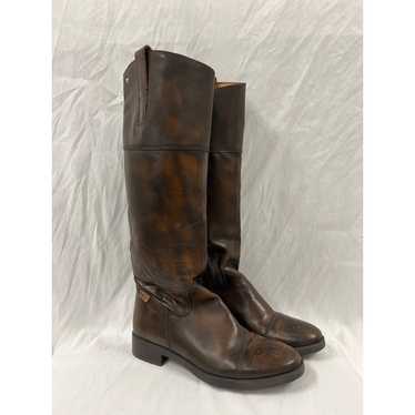 Pikolinos Brown Leather Riding Boots size 41