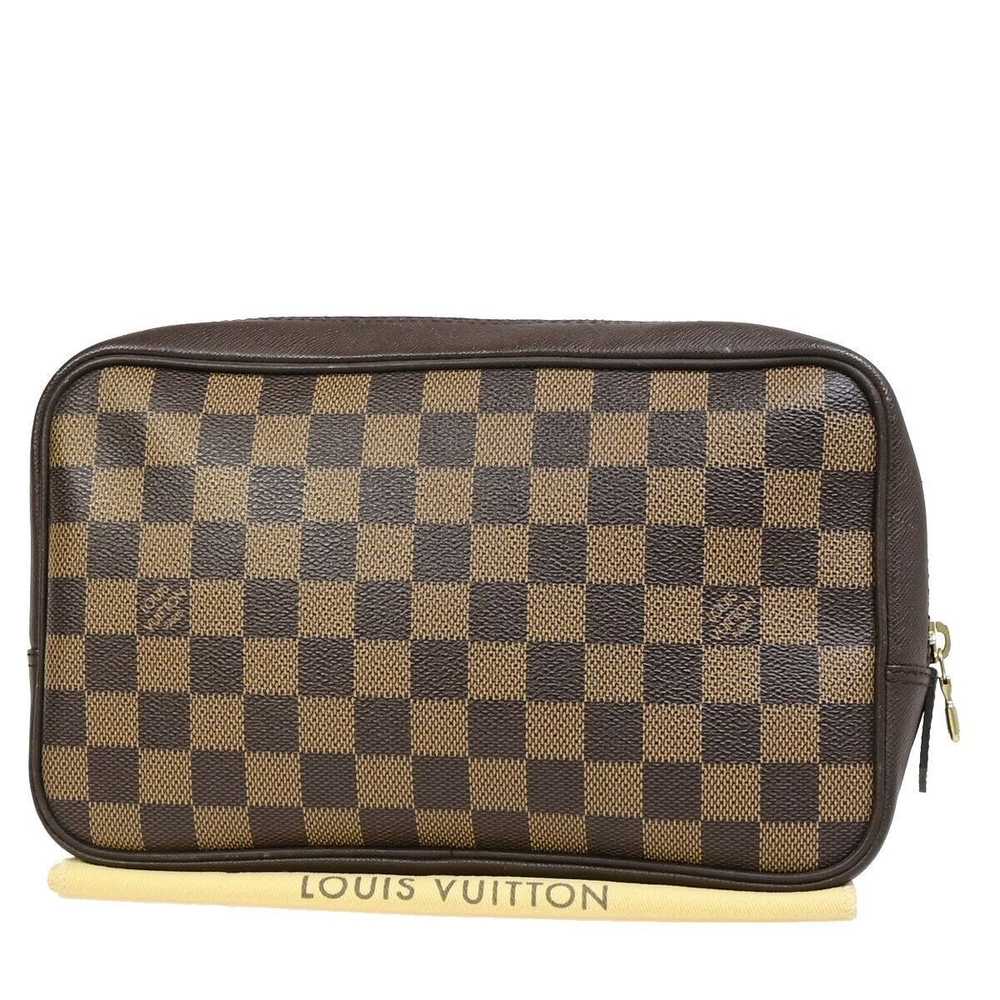 Louis Vuitton Trousse De Toilette Brown Canvas Cl… - image 1