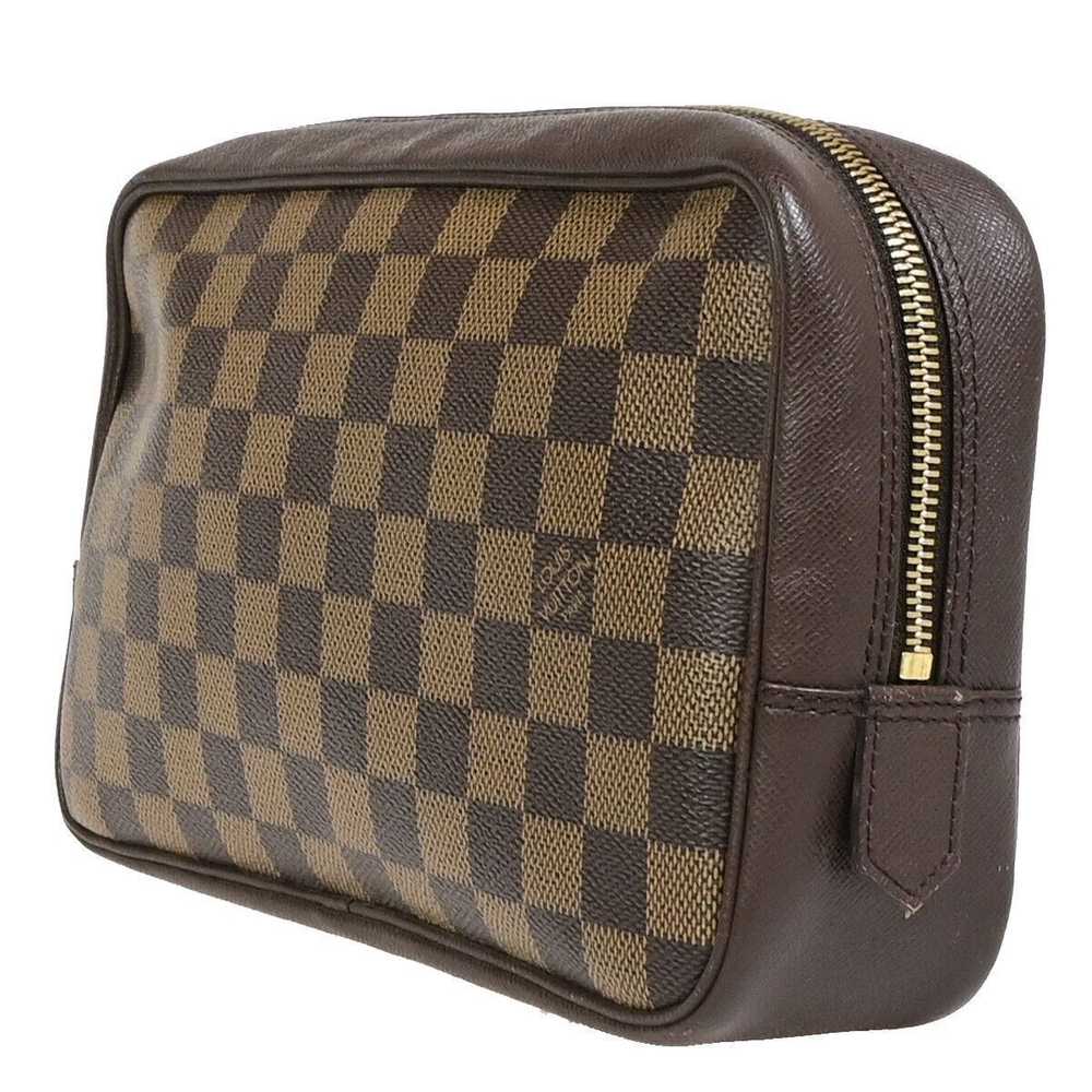 Louis Vuitton Trousse De Toilette Brown Canvas Cl… - image 4