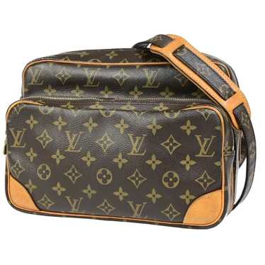 Louis Vuitton Nile Brown Canvas Shoulder Bag (Pre-