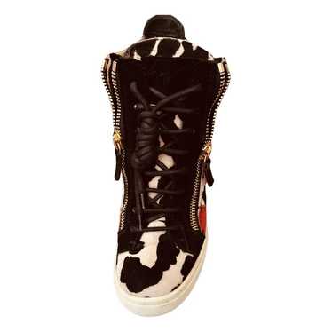 Giuseppe Zanotti Coby leather trainers - image 1