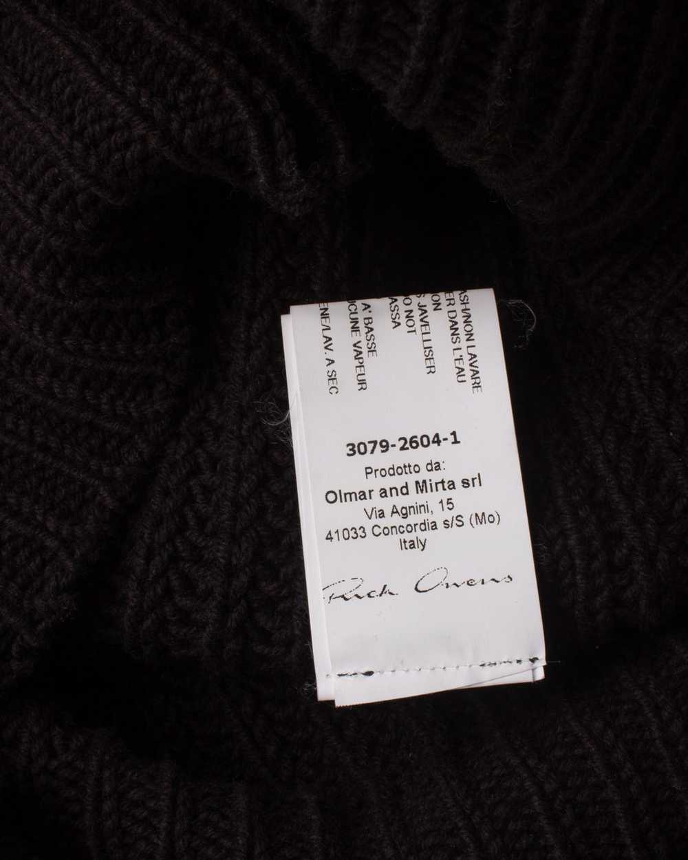 Rick Owens RICK OWENS F/W 2014 MOODY BLACK WOOL S… - image 10