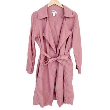 Other Catherine Malandrino Mauve 100% Linen Longl… - image 1