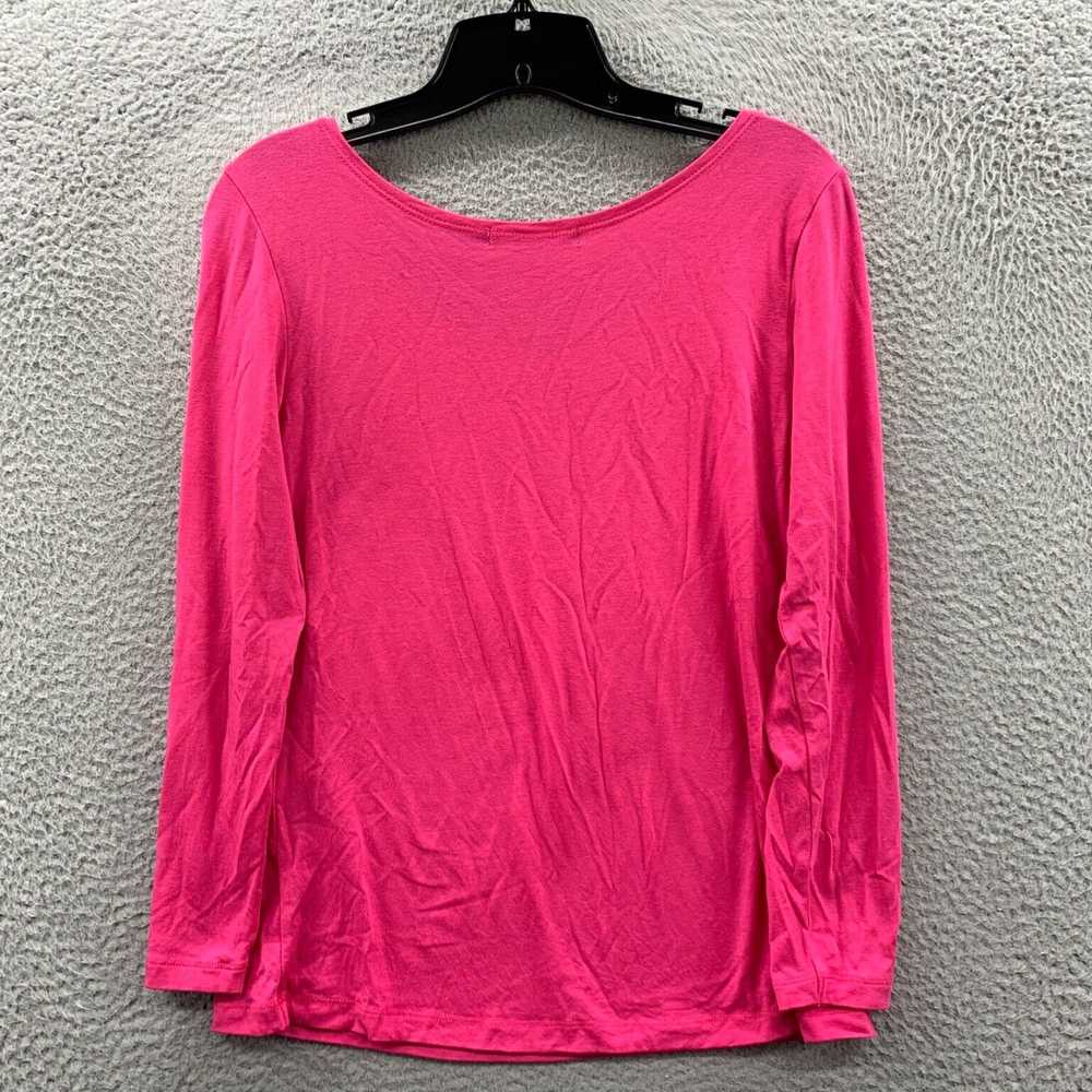 Pinko Gudrun Sjoden Womens Blouse Small Pink 3/4 … - image 2