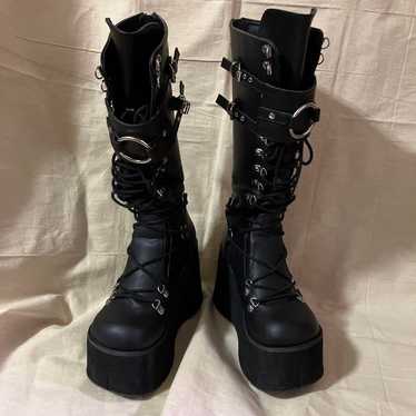 Platform Long Boots DEMONIA