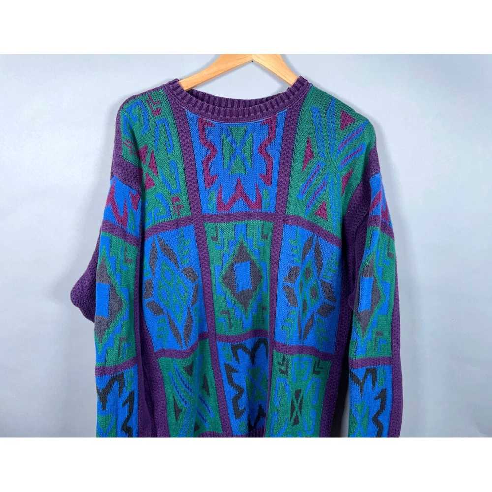 Vintage Vintage Nineties Adult Large Sweater with… - image 1