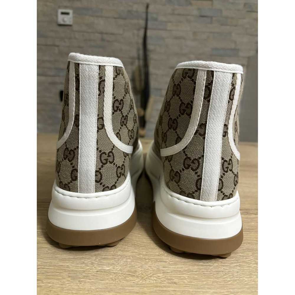 Gucci Cloth high trainers - image 7