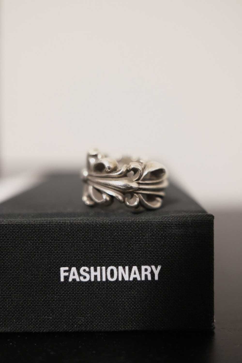 Chrome Hearts Chrome Heart Double Floral Ring Siz… - image 2