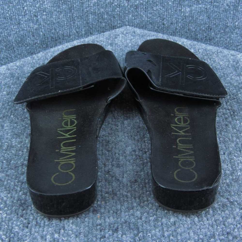 Calvin Klein Women Slide Shoes Black Synthetic Sl… - image 4