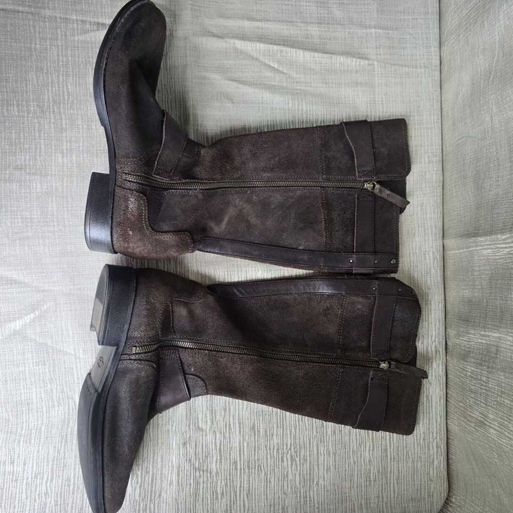 UGG Australia Dark brown Leather Knee High Harnes… - image 7