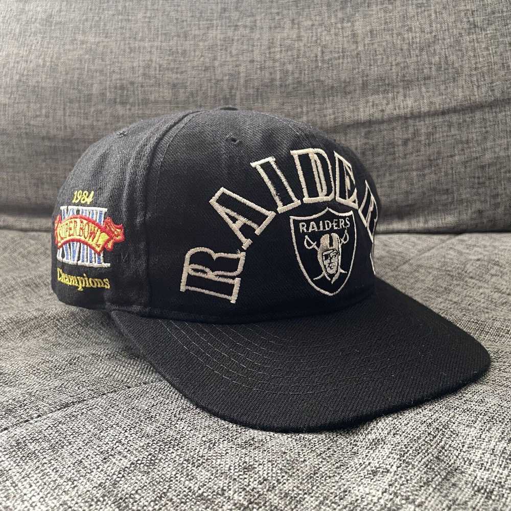 NFL × Vintage Vintage Oakland Raiders Hat Snap Ba… - image 2