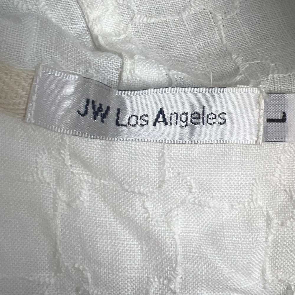 Johnny Was Johnny Was 100% Linen White Textured K… - image 6