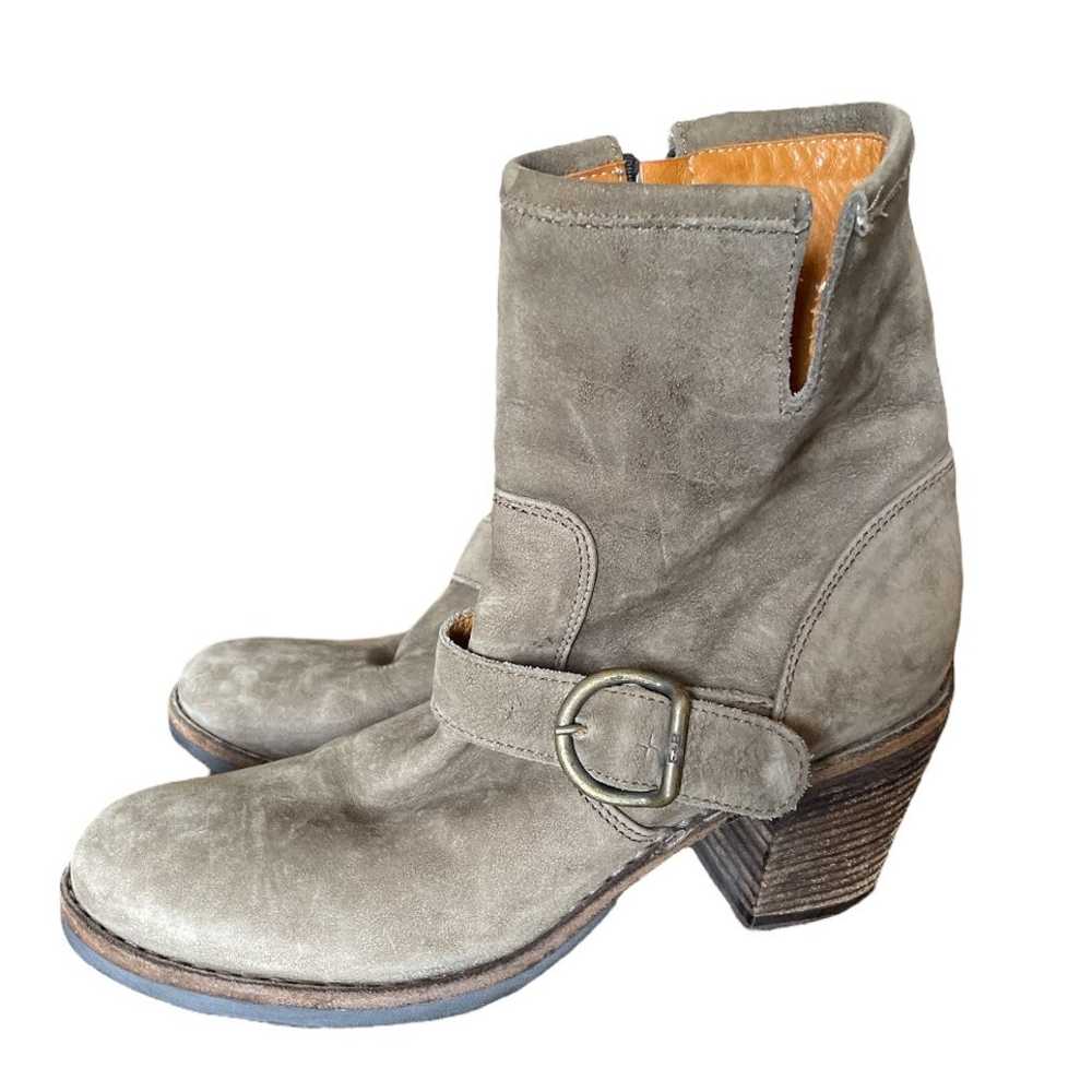 Fiorentini + Baker Slouchy Suede Leather Bootie B… - image 4