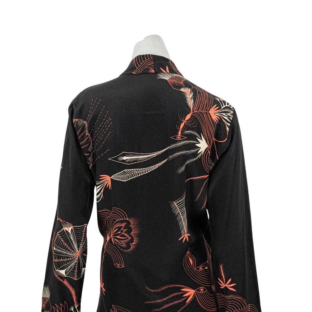 Dries Van Noten DRIES VAN NOTEN 100% Silk satin W… - image 9