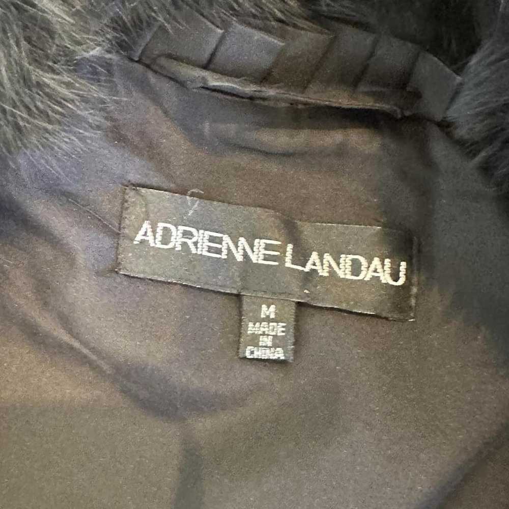 Adrienne Landau Faux fur short vest - image 2