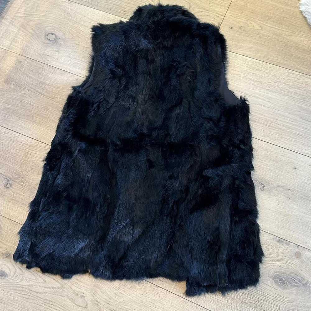 Adrienne Landau Faux fur short vest - image 3