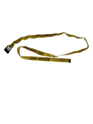 Off-White Off white Industrial Belt Yellow