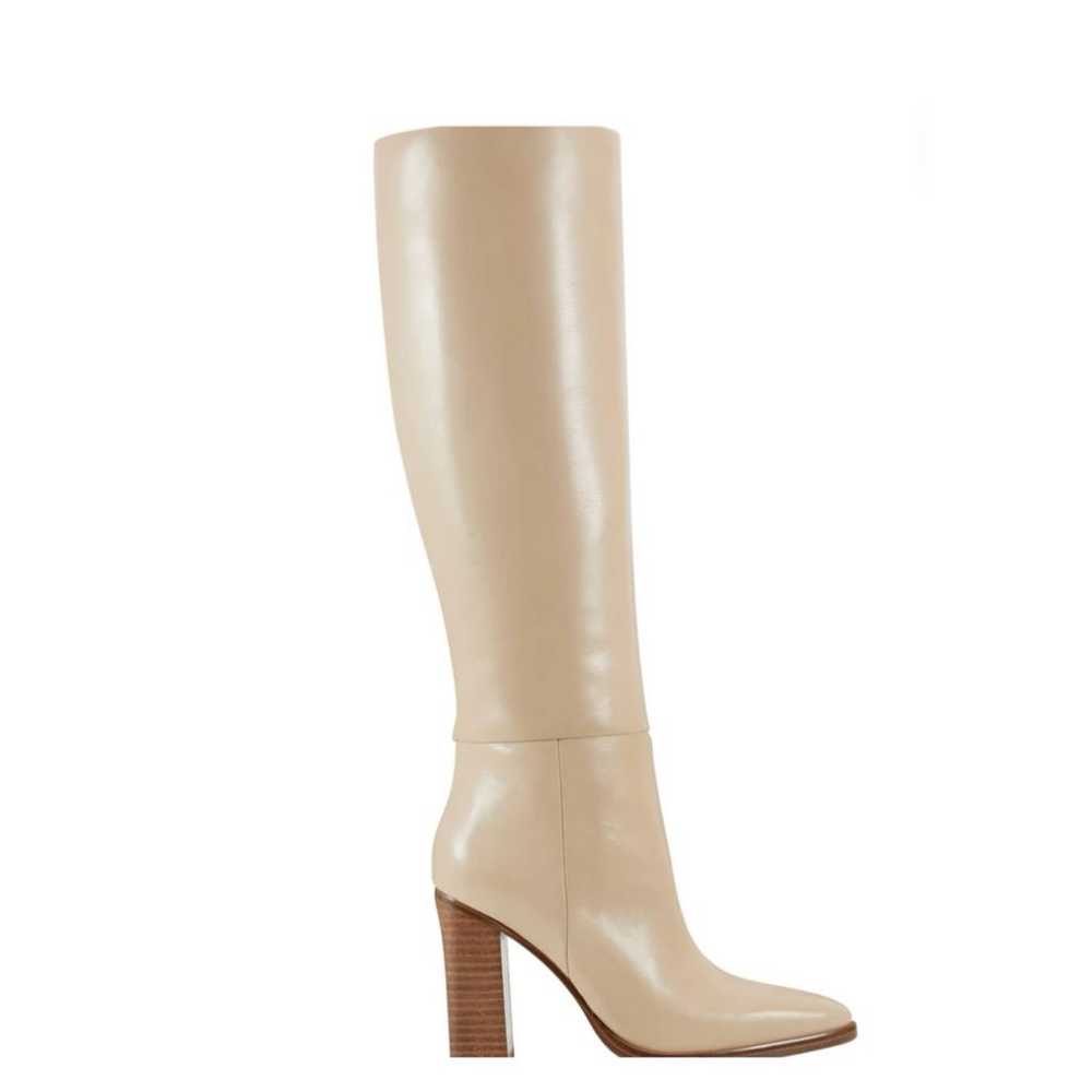 Marc Fisher Lannie Dress Boot Light Natural 7.5 - image 3