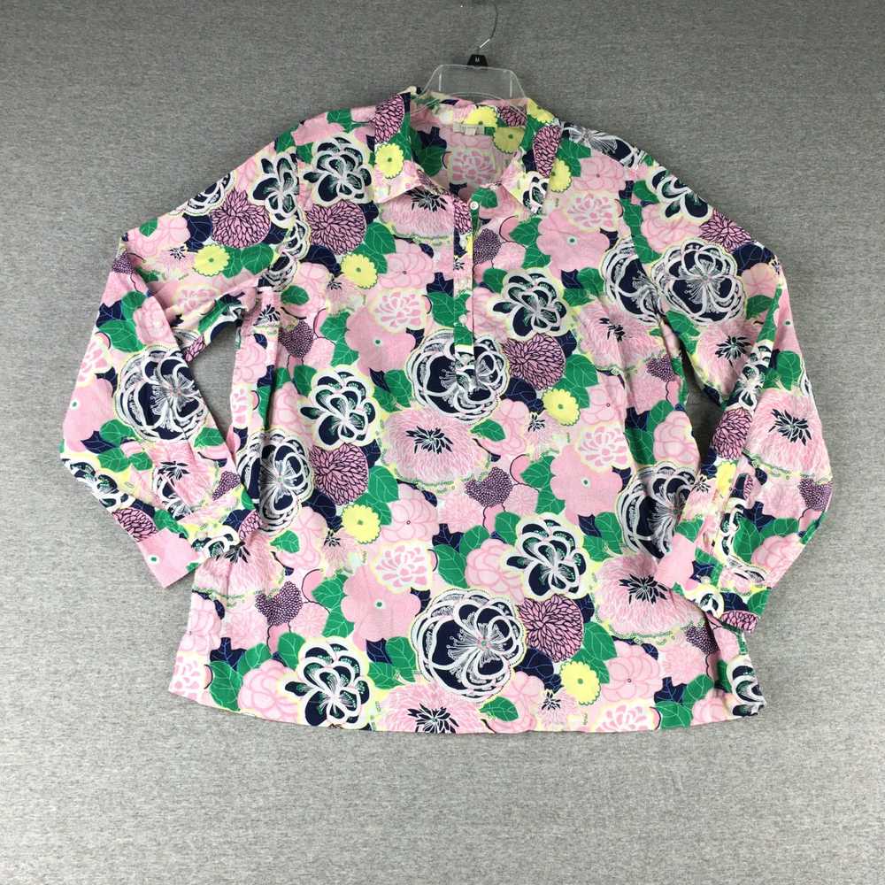 Talbots Talbots Tropical Floral Artsy Mature Ladi… - image 1