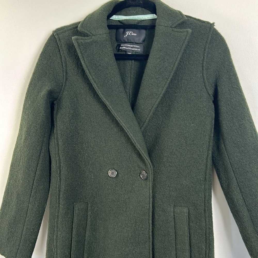 J.Crew J crew Daphne Top Coat in Boiled Wool - image 4