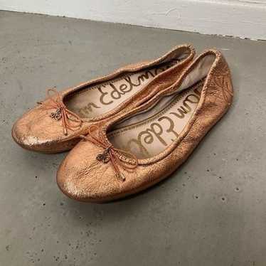 Sam Edelman Felicia Metallic Ballet Flats